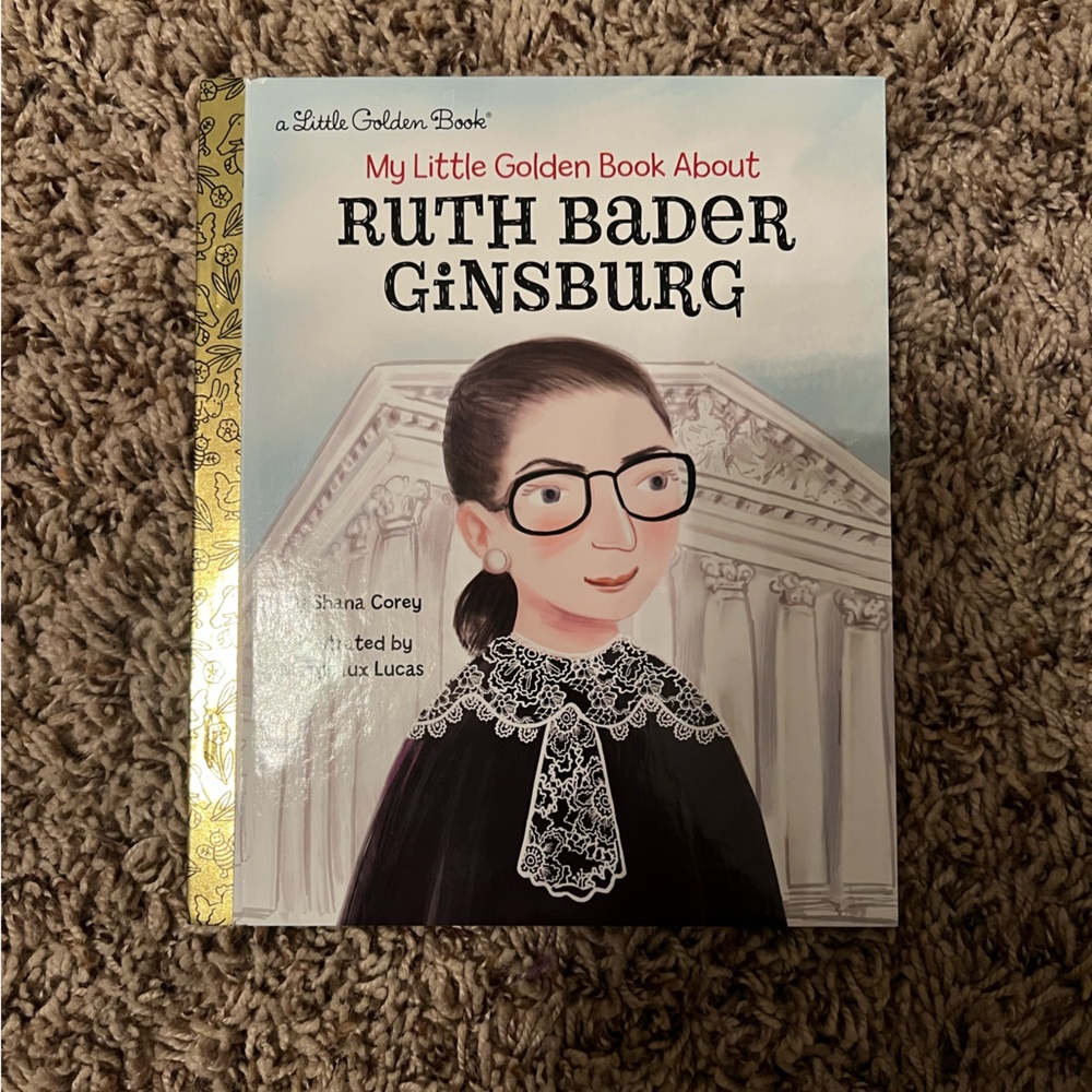 Ruth Bader Ginsburg Golden Book by Shana Corey